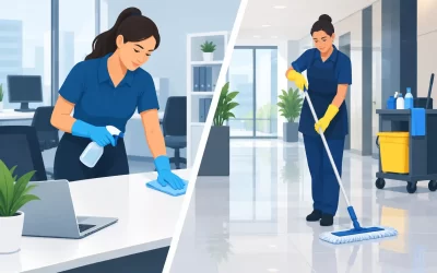 Office Cleaning vs Janitorial: What’s Best?